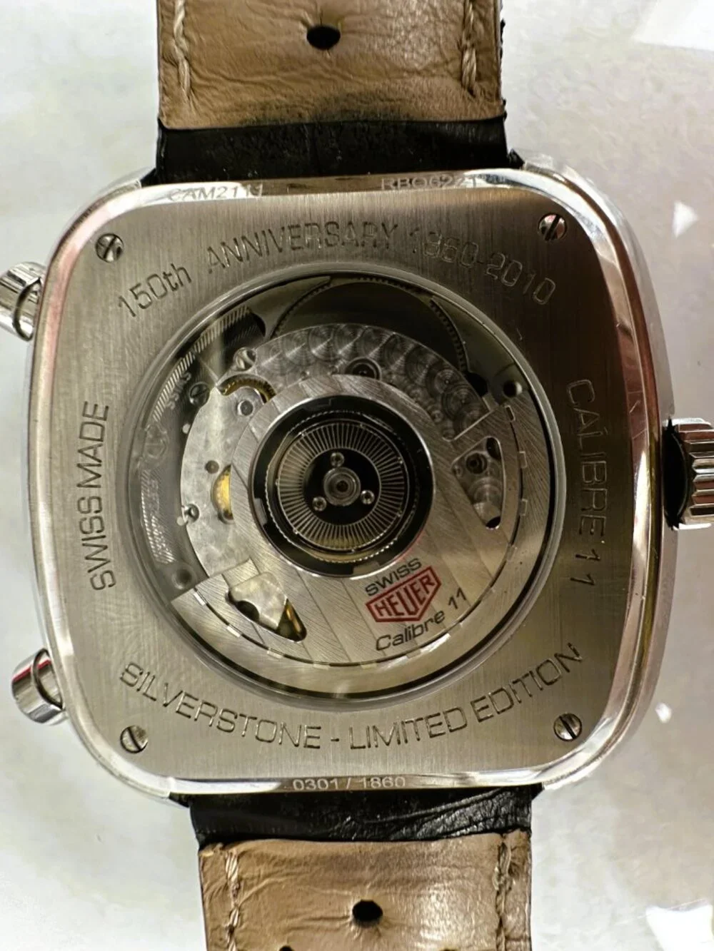VITAGE Heuer Silverstone Calibre 11 Chronograph 150th Anniversary - Ltd Edition